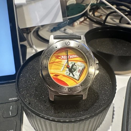 Hot Wheels 35th anniversary Watch with CaseLimited edition 1 of 750 New Red Line