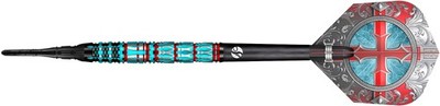 SHOT Softdarts Future Knights St. George 20g 95% Tunsten Darts - Dart Set