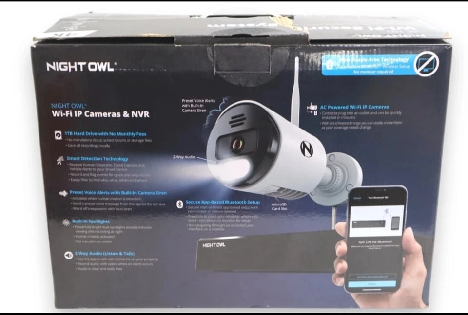 Night Owl 4K HD Wi-Fi Security System w/ 8 Spotlight Cameras & 1TB Hard Drive - Image 3 of 4