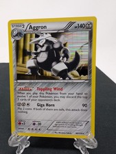 Aggron Holo Rare Card 80/124 Pokémon TCG Dragons Exalted