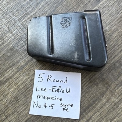 Lee Enfield No.4  Santa Fe Japan 5-Round .303 Brit Magazine Very Good Condition