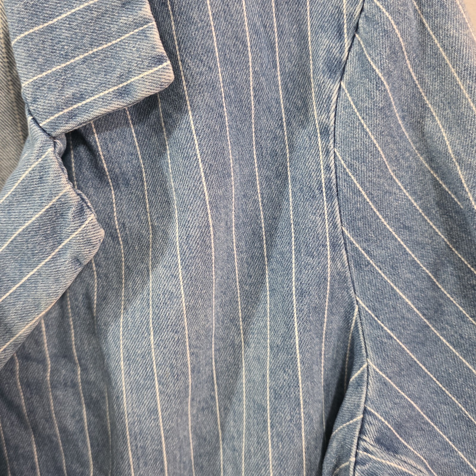 Universal Thread Blue Striped Blazer Jacket, Wome… - image 4