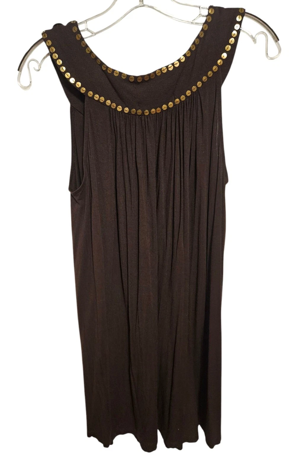 Abito Michael Kors Swing con dettagli oro Medium