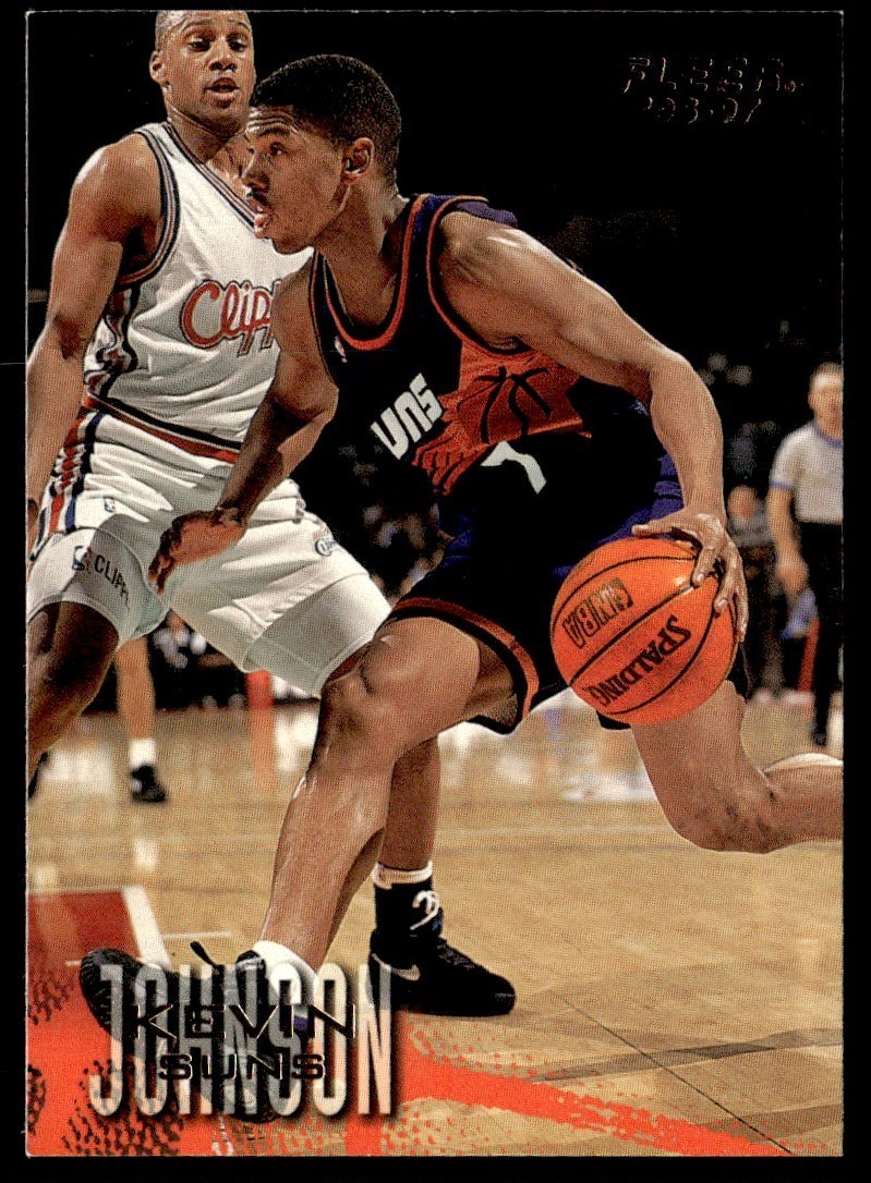 1996-97 Fleer Kevin Johnson Phoenix Suns #87