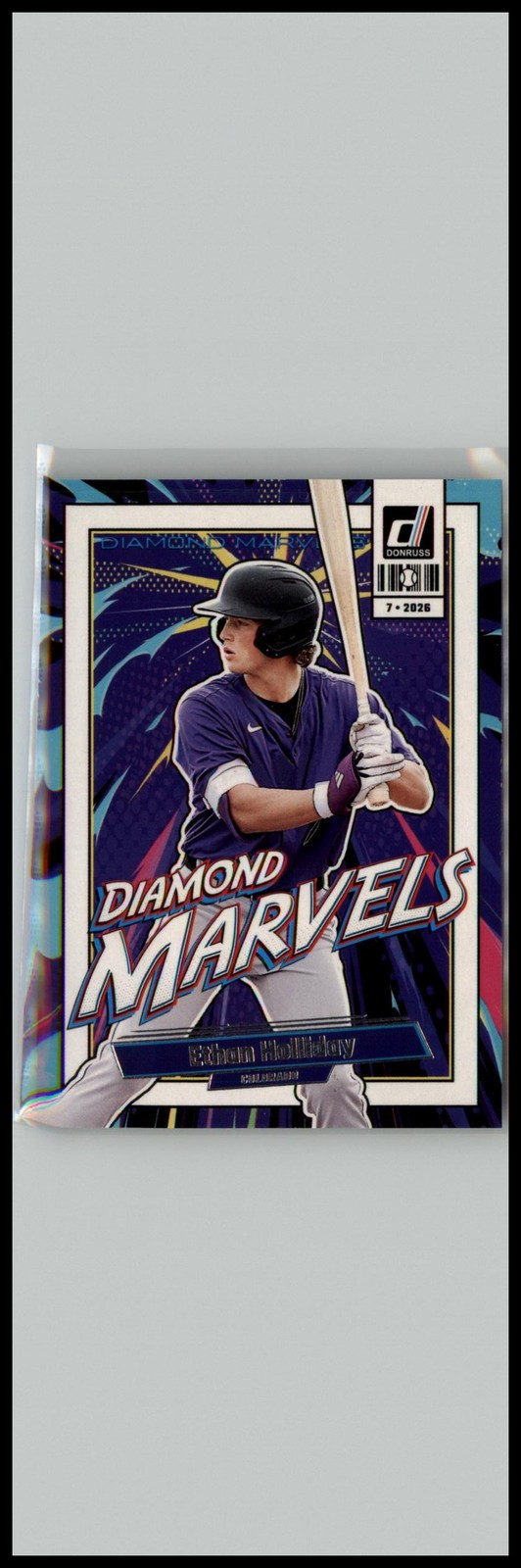 2026 Donruss #4 Ethan Holliday Diamond Marvels
