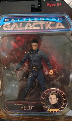 2007 Battlestar Galactica Karl Agathon Helo Action Figure Xpress Exclusive (G9
