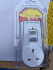 Safety RCD Adapter Plug - Brand New