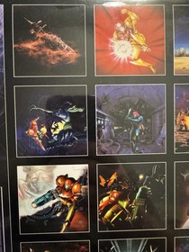 Metroid 2020 Calendar Official Nintendo Samus Prime Fusion Wall Art NES SNES