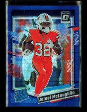 2023 Donruss Optic #232 Jaleel McLaughlin Blue Scope