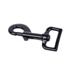 Country Brook Design® 1 Inch Black Swivel Snap Hooks, 10 Pack
