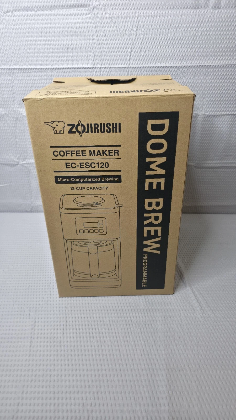 Zojirushi Dome Brew Coffee Maker Progammable New EC-ESC120 – Read Description