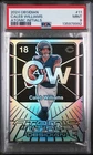 Caleb Williams 2024 Panini Obsidian Atomic Initials  /99 PSA 9 POP 6