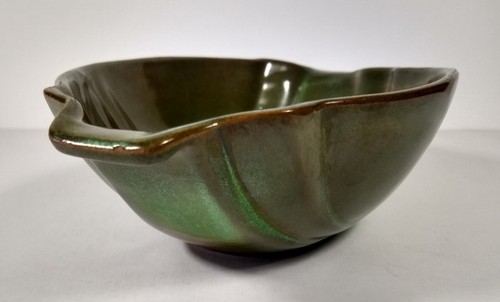 Frankoma Pottery Prairie Green Plainsman 9 1/2" Oval Vegetable Serving Bowl 201 - Picture 3 of 10