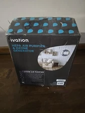 Ivation 5-in-1 HEPA Air Purifier & Ozone Generator, Ionizer & Deodorizer for Up