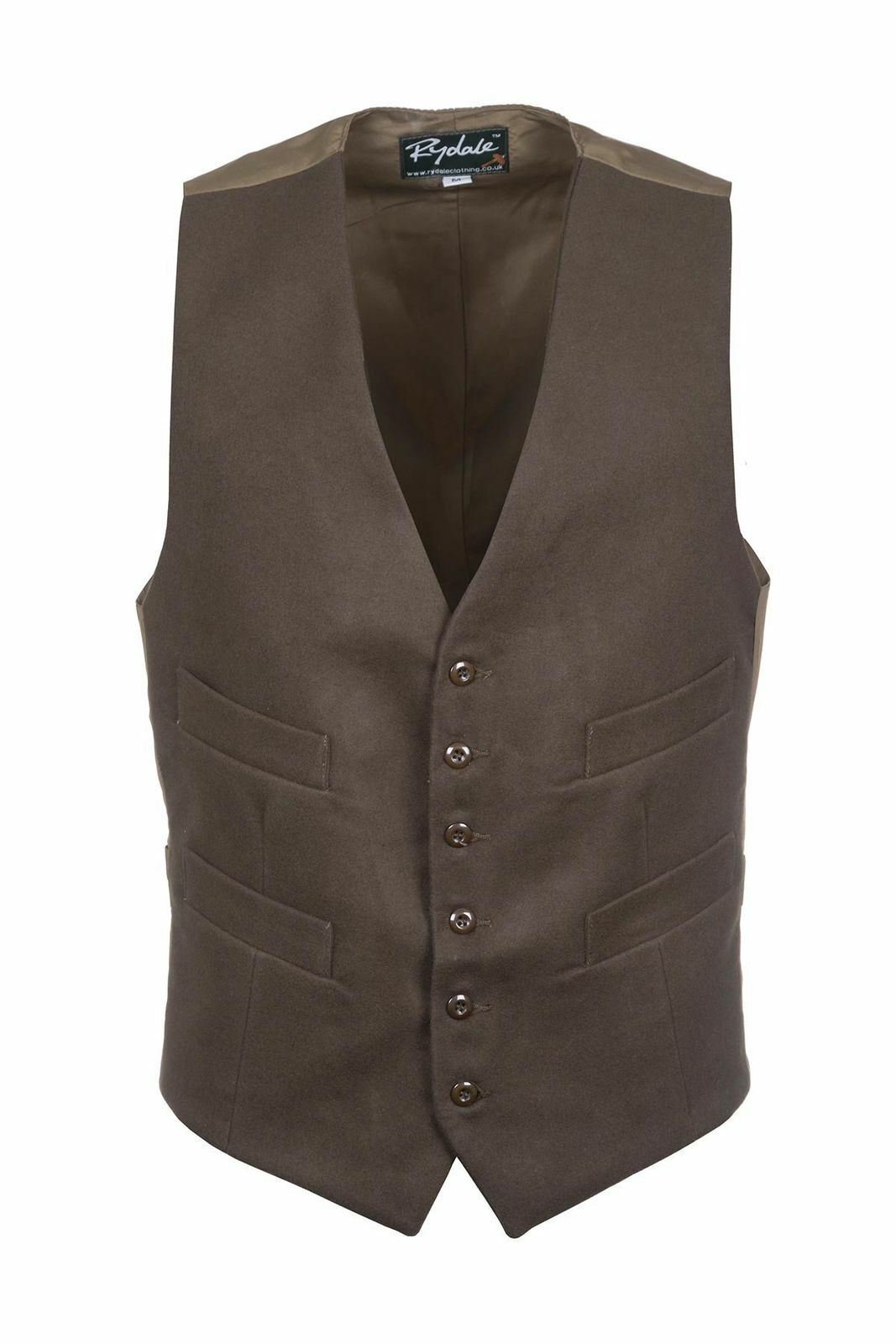 Men's Moleskin Waistcoat Rydale Cotton Gents Smart Suit Wedding Outfit
