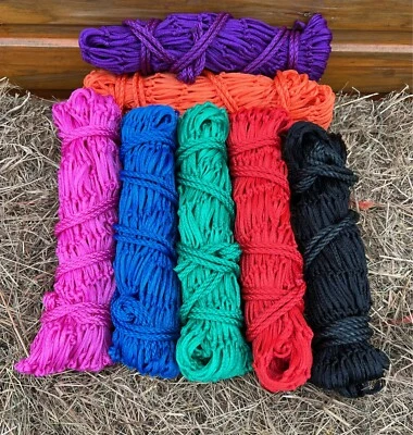 SHIRES PFERD HEUNETZ STARK gute Qualität 5er Pack kleine Maschenlöcher 2" hält 6,5 kg