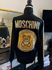 Moschino Sweatshirt for Women NWT/Full Zip/Multi Pocket/US6/ITALY40 