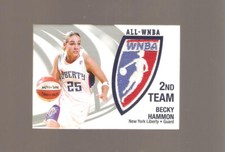 becky hammon 2006 all-wnba patch #ed,colorado st,liberty,las vegas aces coach