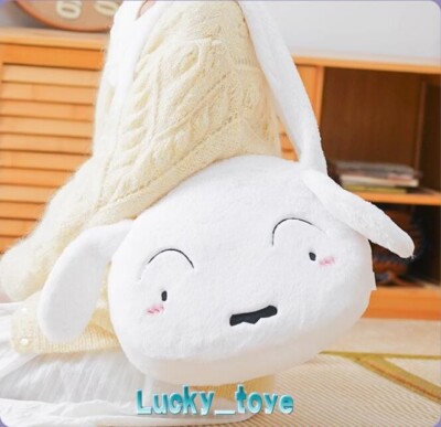 chaoz チャオズ ショルダードッグ しろちゃん Official Crayon Shin chan Shiro White Dog Plush Crossbody Shoulder