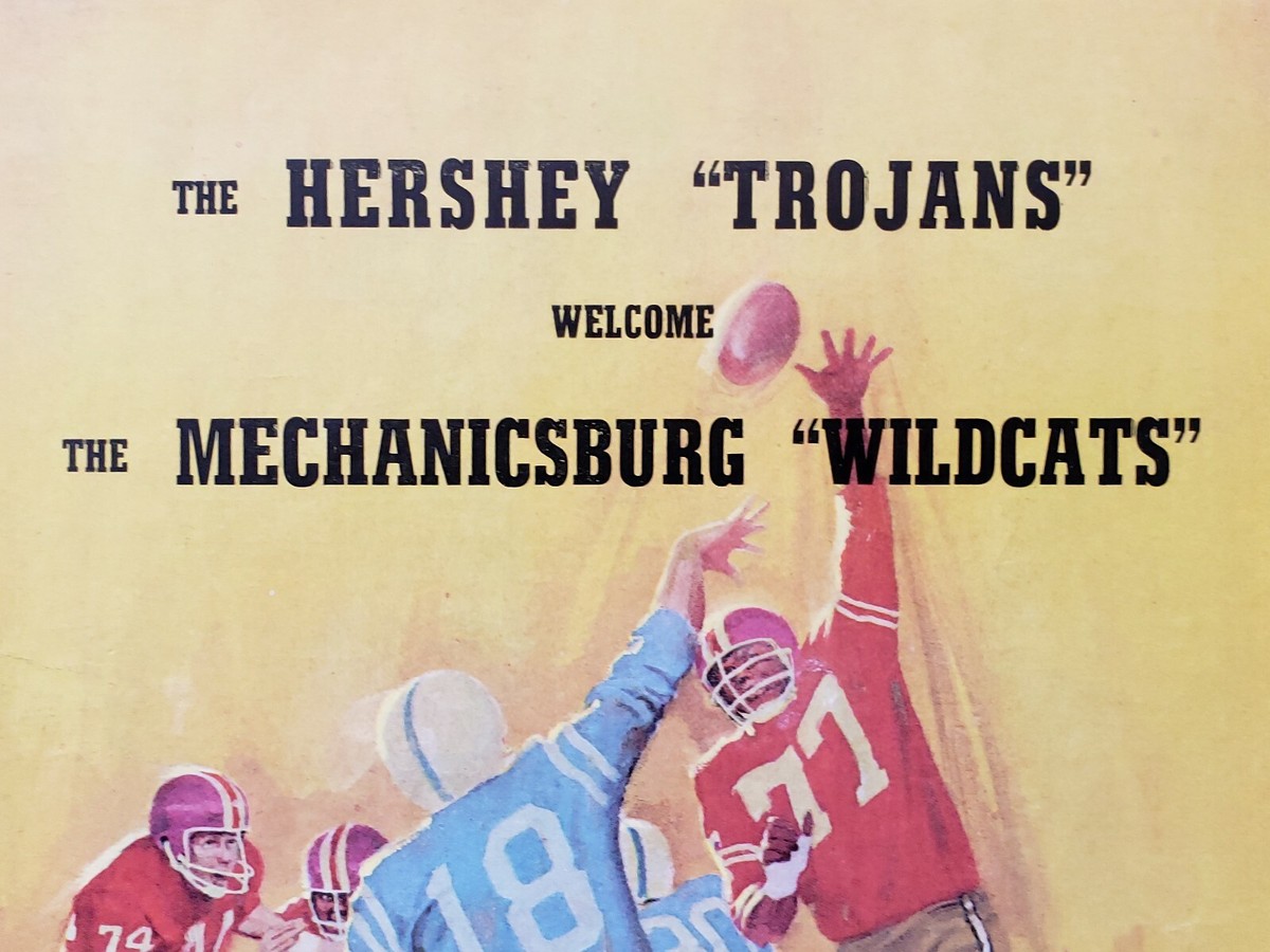 1974 Hershey Trojans Mechanicsburg Wildcats PA High School