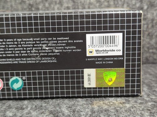 1:43 Build Your Own Lamborghini Murcielago Yellow Welly O Scale- Sealed Box - Picture 12 of 13