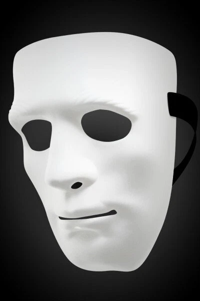Venetian Mask Don Juan - White - Image 2 of 2