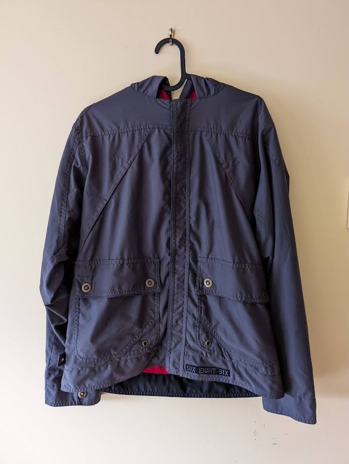 686 Softshell Polyester Gray Jacket Size Medium - image 1