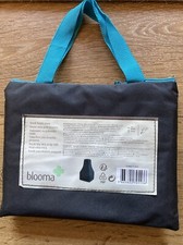 B&Q Blooma Small Firepit Cover Chimenea Patio Black Garden Storage Bag 71cm New