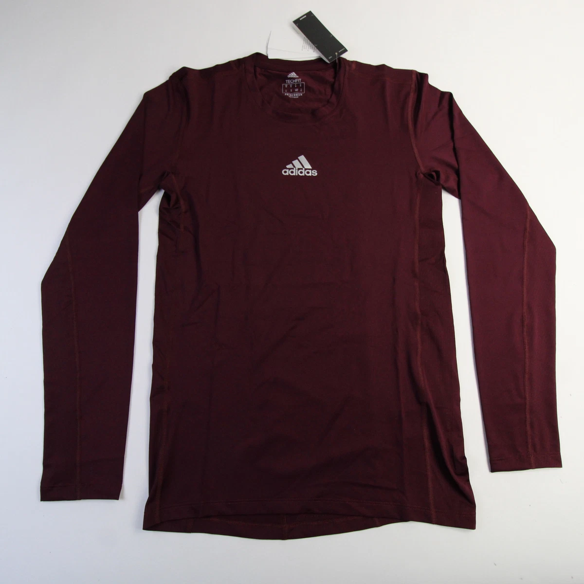 Adidas maroon long sleeve discount