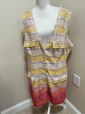 NWT Anthropologie x Maeve Sleeveless Tweed Mini Dress Size 22W Plus | eBay