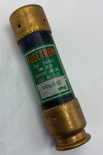 Bussmann Fusetron FRN-R-60 250Vac Dual Element Time Delay Class Fuses LOT OF 8