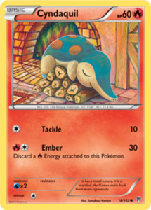 Cyndaquil 18/162 XY BREAKthrough Pokemon TCG Card LP