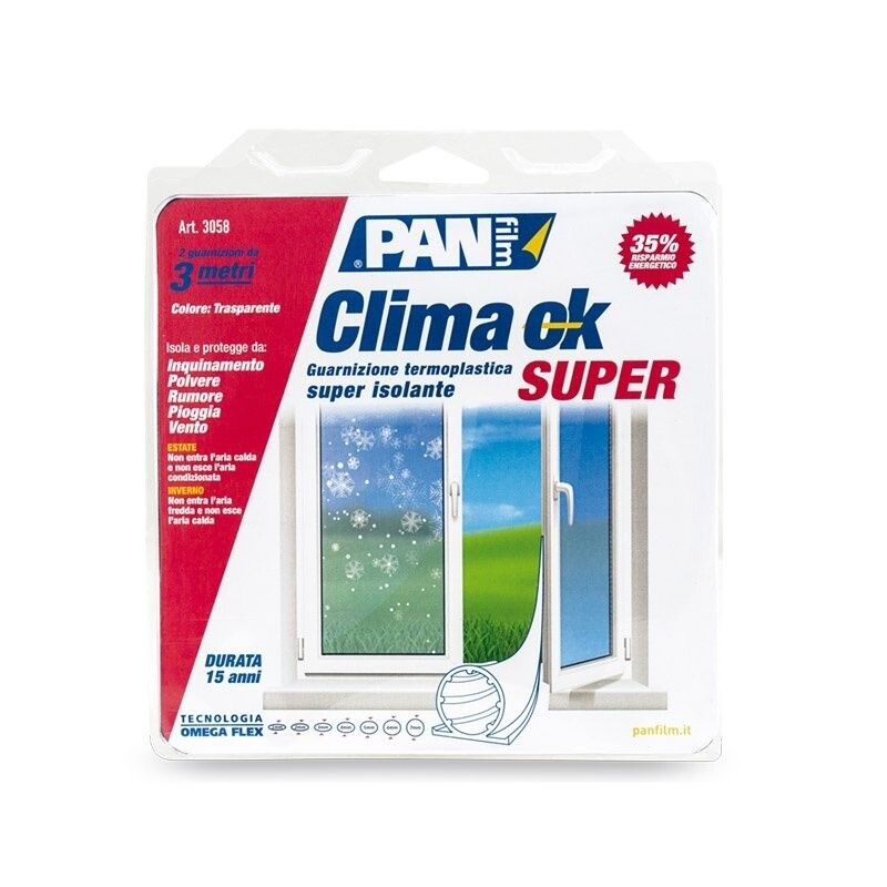 Clima ok super guarnizione termoplastica super isolante panfilm 6 mt