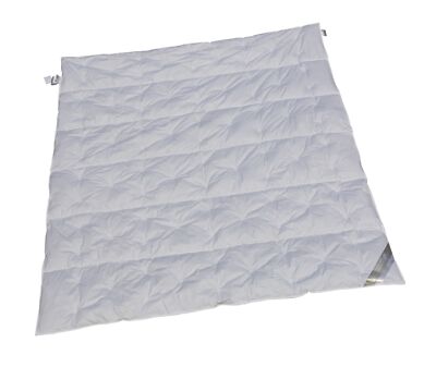 Hofmann 6-Kammer Sommer Daunendecke Daunenbett Punktstepp 240x220 cm 100% Daunen