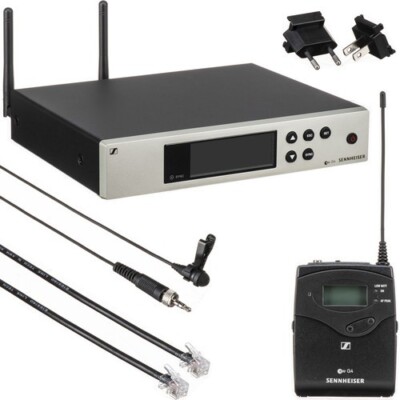 Sennheiser EW 100-ME2 A-Band Wireless Omni Lav Mic System A: 516