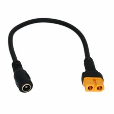 DC 5.5x2.1mm female to XT60 Jack charging Cable for Fatshark Skyzone FPV Goggles