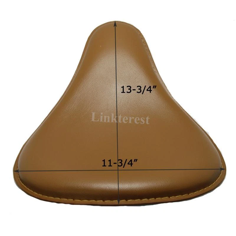 Soporte de resorte personalizado para Harley Davidson 13-3/4" Bobber Solo Seat 3" Foto 2 de 4