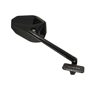 Highsider LED-Blinker STRIPE, schwarz eloxiert
