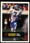 1994 Superior Rookies Bucky Brooks /5000 Autograph Auto North Carolina #22