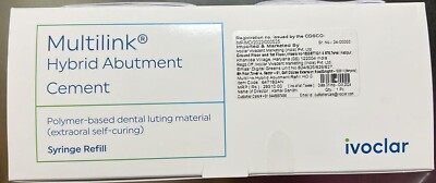 Ivoclar Vivadent Multilink Hybrid Abutment Bonding Composite Cement 9g Free Ship