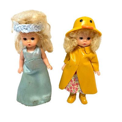 Vintage McDonalds Madame Alexander Collectible Dolls Its Raining and Blue Fairy