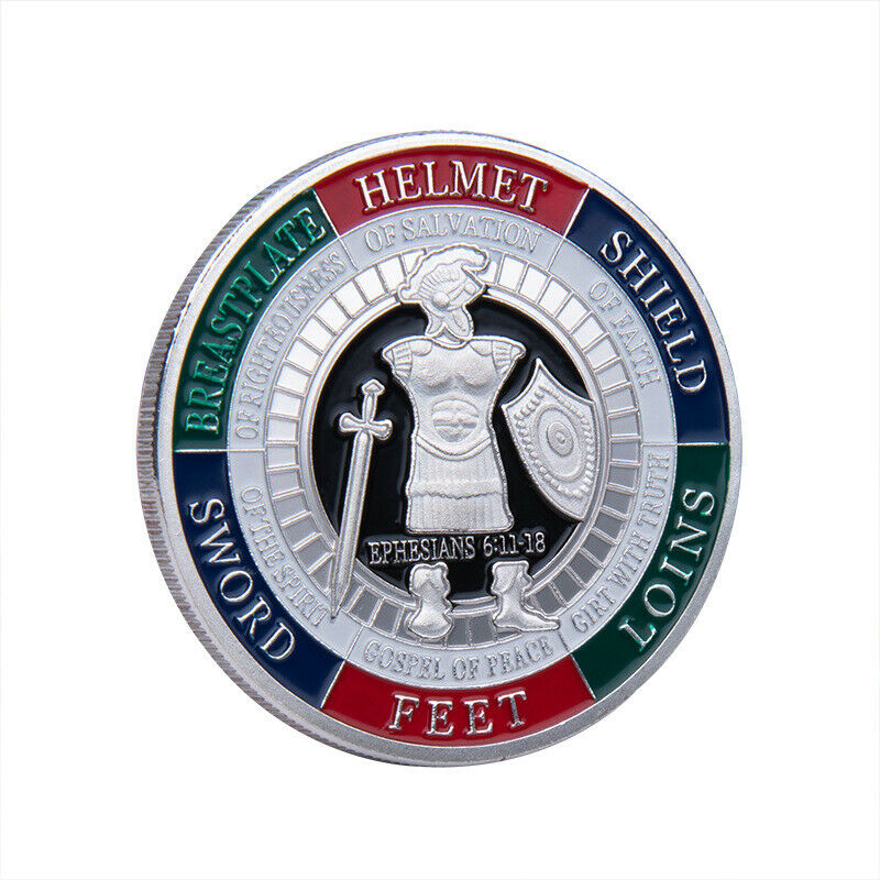 Put On the Whole Armor Of God Commemorative Challenge Coin