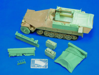 Royal Model RM374 - 1:35 Sd.Kfz. 251/7 Ausf. D part 2 (for Tamiya kit) - Zubehör