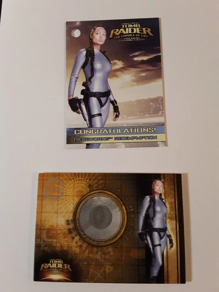 Lara Croft Tomb Raider the Cradle Of Life Angelina Jolie Costume Card PW2 - Image 2 of 3