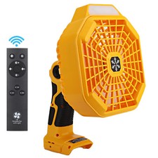 Industrial Fan for Dewalt 20V Battery Cordless Jobsite Fan for Outdoor Camping