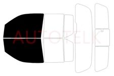 PreCut Film Front Two Door Windows Tint For Suzuki Equator Crew Cab 2009-2012