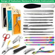 Pedicure Manicure Tools Cuticle Pusher Remover Trimmer Nipper Nail Art Care File