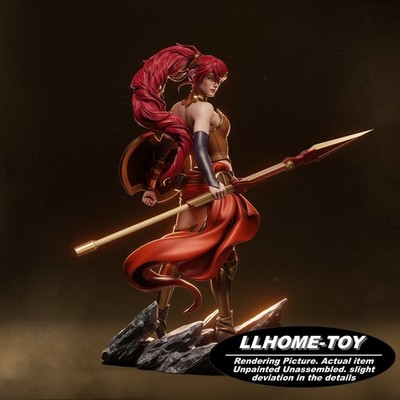 30CM tall Pyrrha Nikos Resin 3D Print Unpainted Unassembled GK statue Figure
