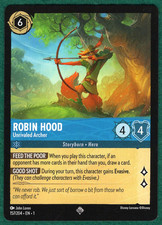 Robin Hood - Unrivaled Archer - The First Chapter 157 - Disney Lorcana TCG Card