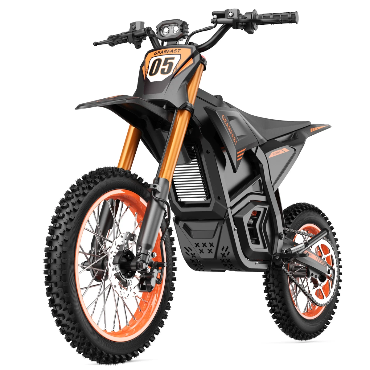 3000W ELECTRIC DIRT BIKE 34MPH ELECTRIC MOTORCYCLE 48V 21AH EMOTO